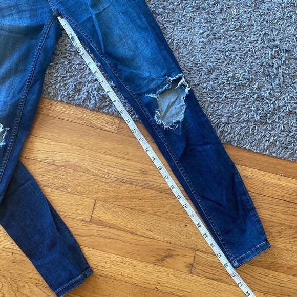 FREE PEOPLE Blue Jeans Size 25 - Picture 10 of 11